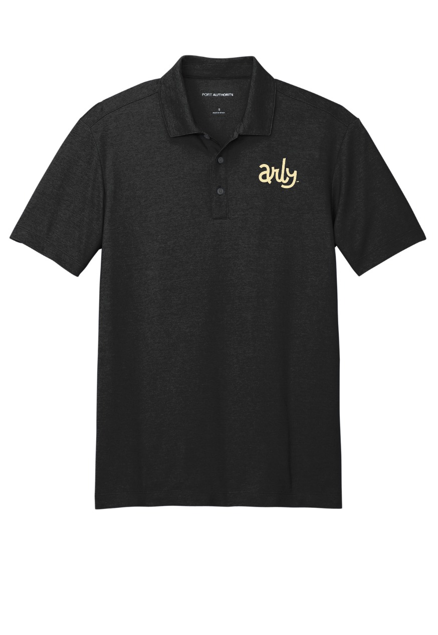 Arly Fine Pique Blend Mens Polo